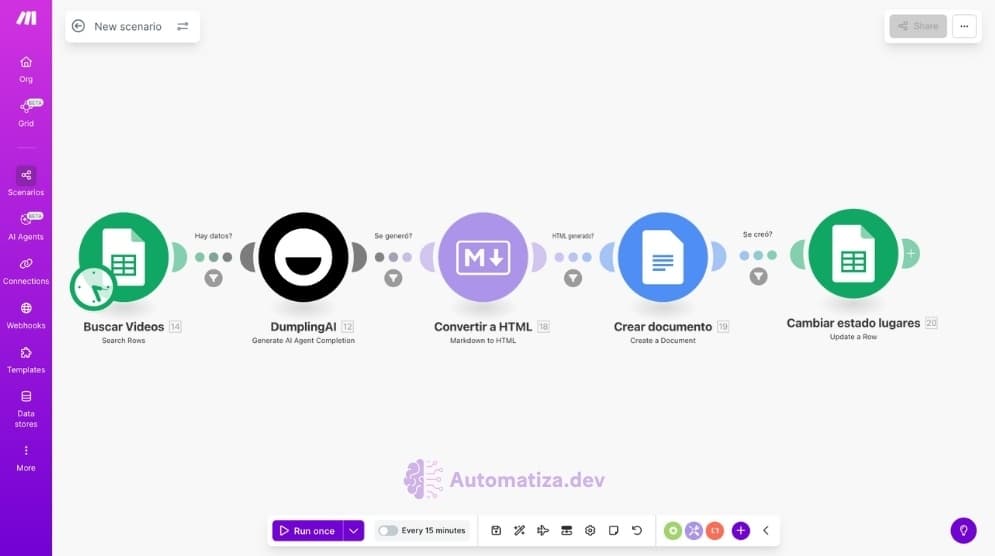 Convierte Videos de YouTube en Posts de Blog SEO con Dumpling AI Fácilmente