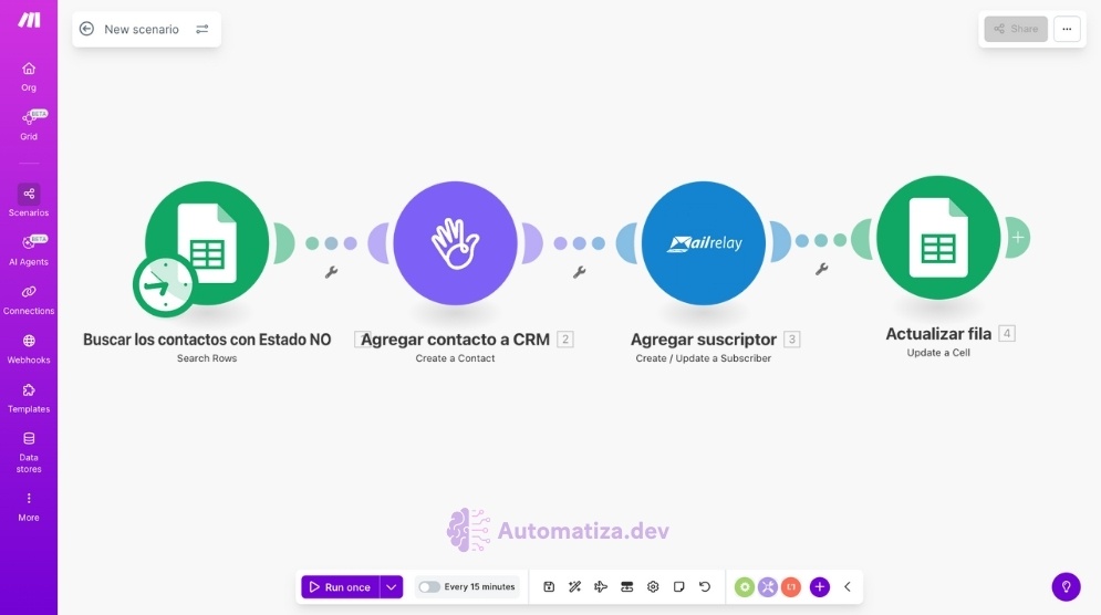 Sincronización instantánea de Leads: Cliengo & Mailrelay