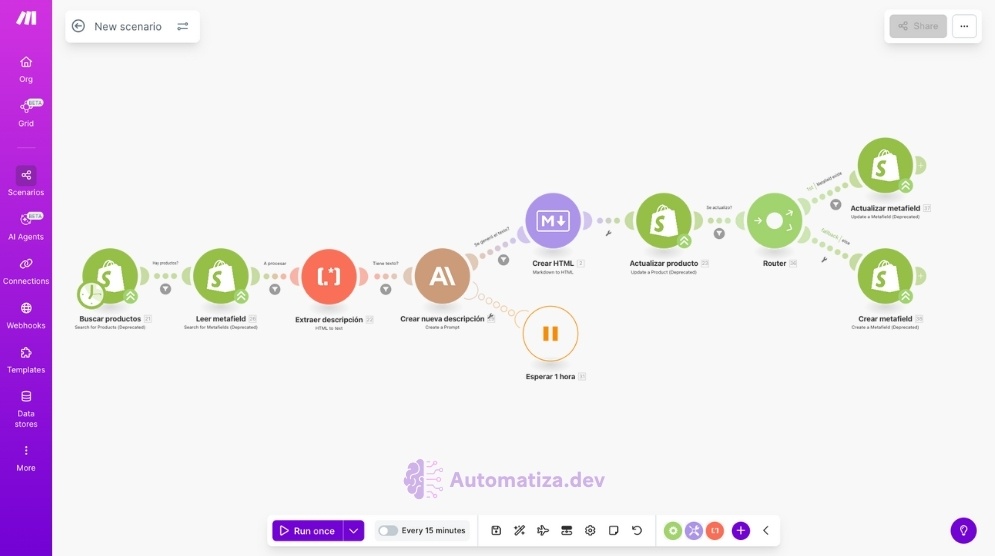 Actualiza fichas de productos sin esfuerzo usando IA Claude 3