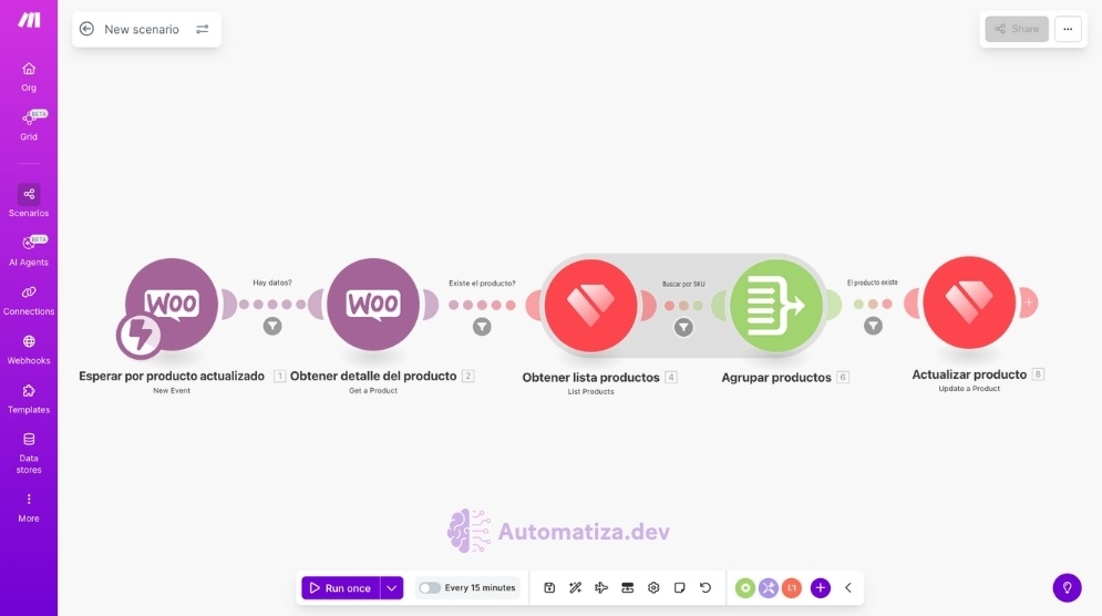 Actualiza tus productos en Holded directamente desde WooCommerce