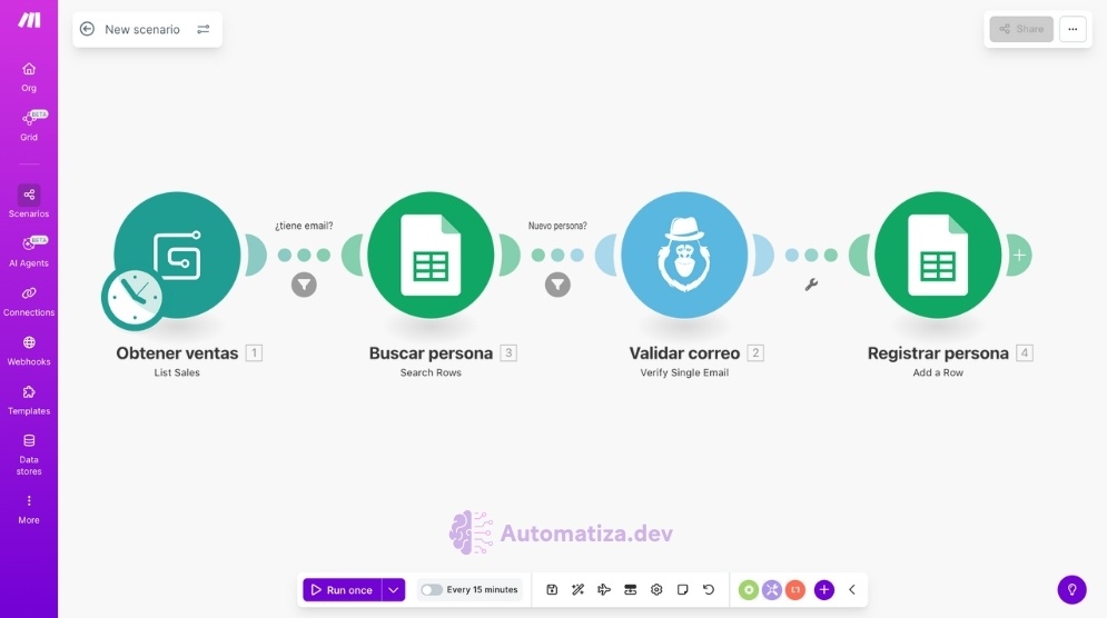 Validar correos de Gumroad utilizando Usebouncer