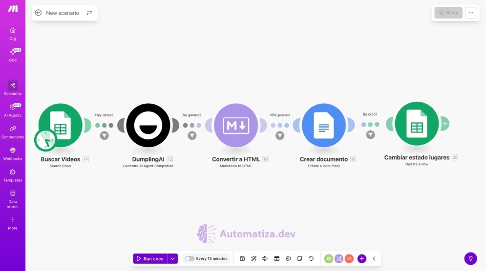 Convierte Videos de YouTube en Posts de Blog SEO con Dumpling AI Fácilmente