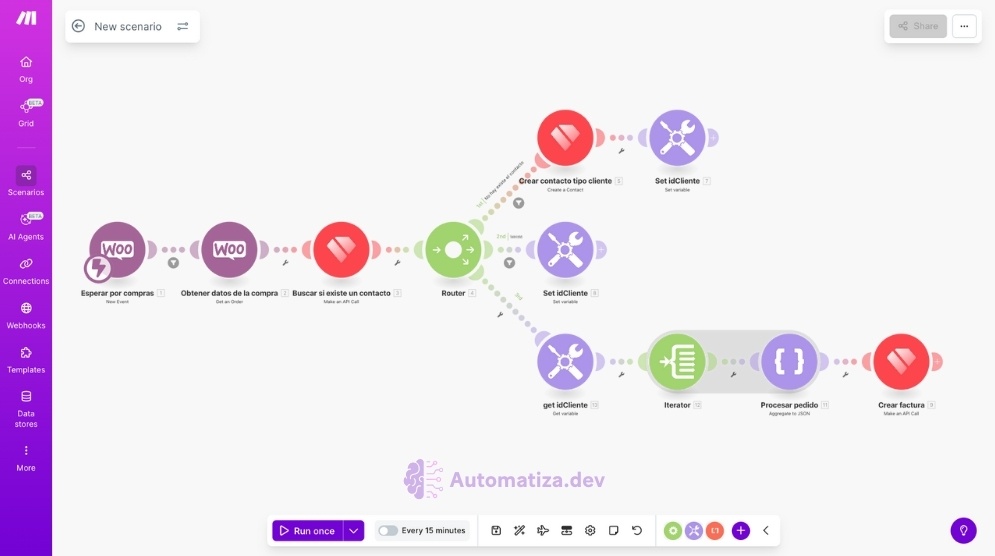 Genera facturas fácilmente desde compras en WooCommerce. Simplifica tu facturación.