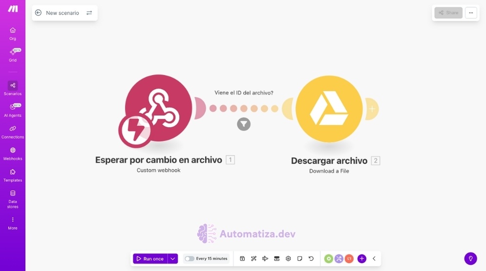 Automatiza Google Drive: Detecta Cambios y Nuevos Archivos al Instante