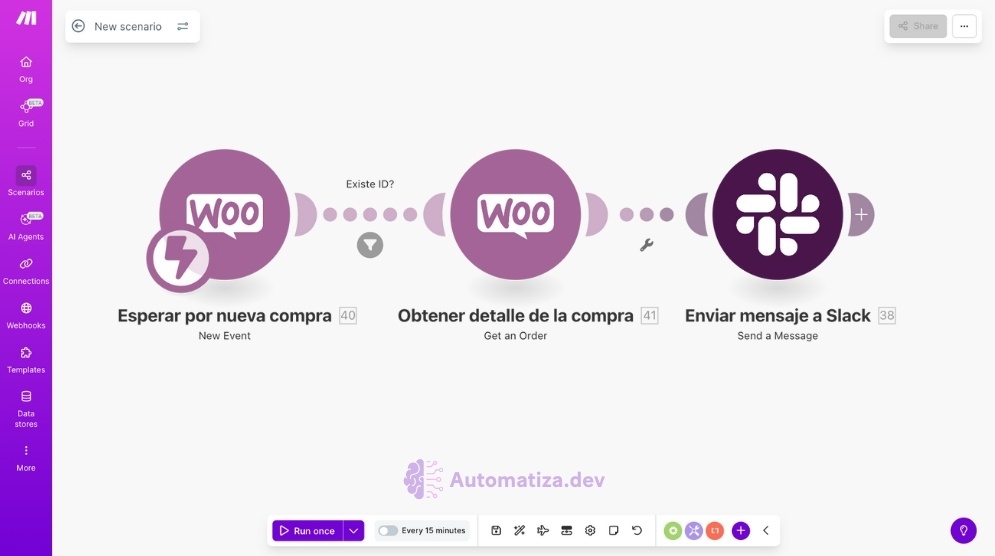 Notifica nuevas compras de WooCommerce directamente en Slack